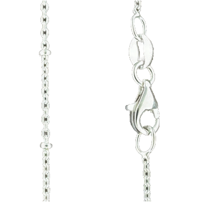 Sterling Silver Satellite Chain